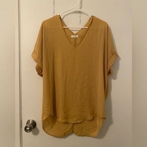 Lush Yellow Blouse